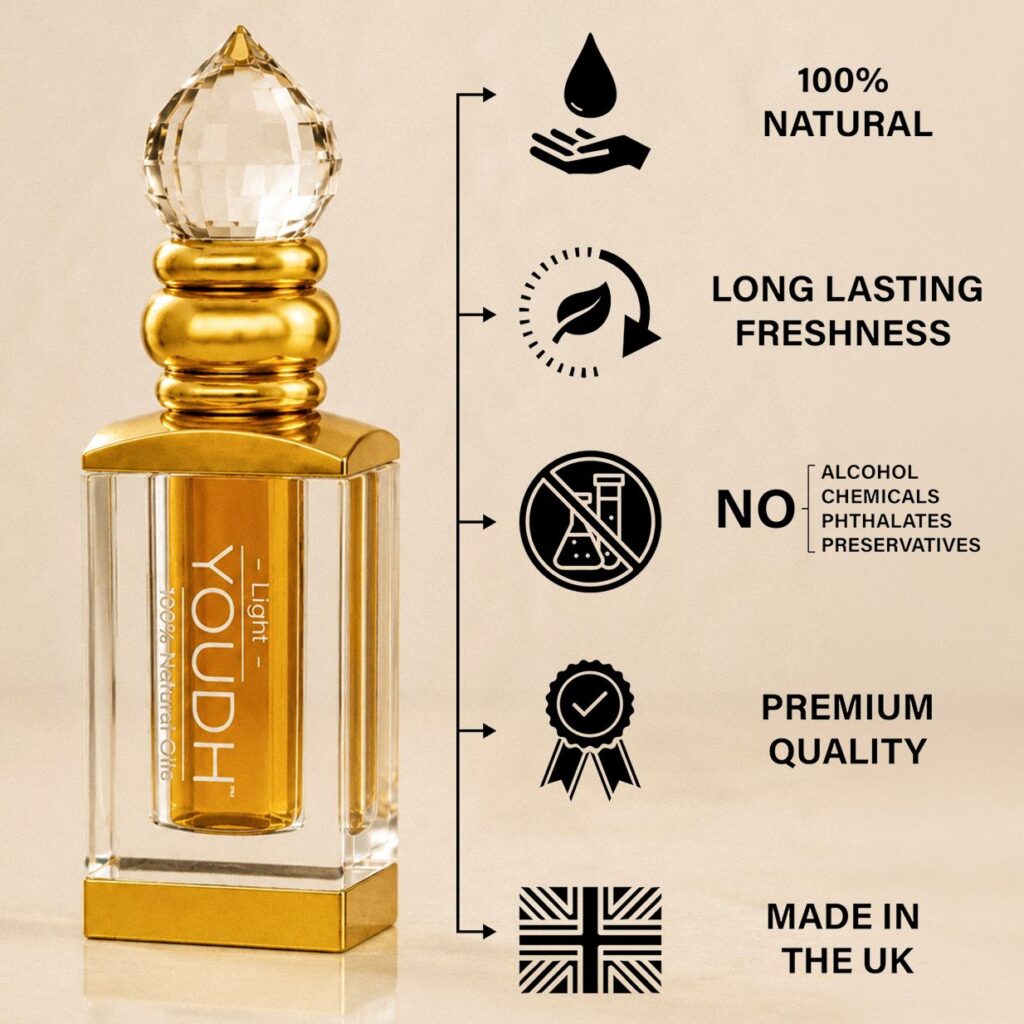 YOUDH Light 3ML - Platinum Oud Perfume Oil - view 8